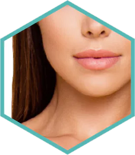 Illustrative face & jawline treatment area for Morpheus8 at Square Mile Clinic, City of London